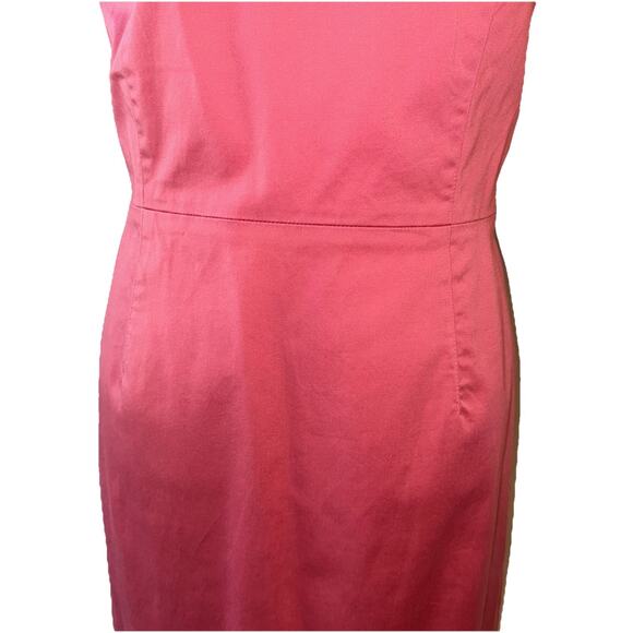 Brooks Brothers 346 Pink Sleeveless Sheath Dress Size 12 - Picture 3 of 9